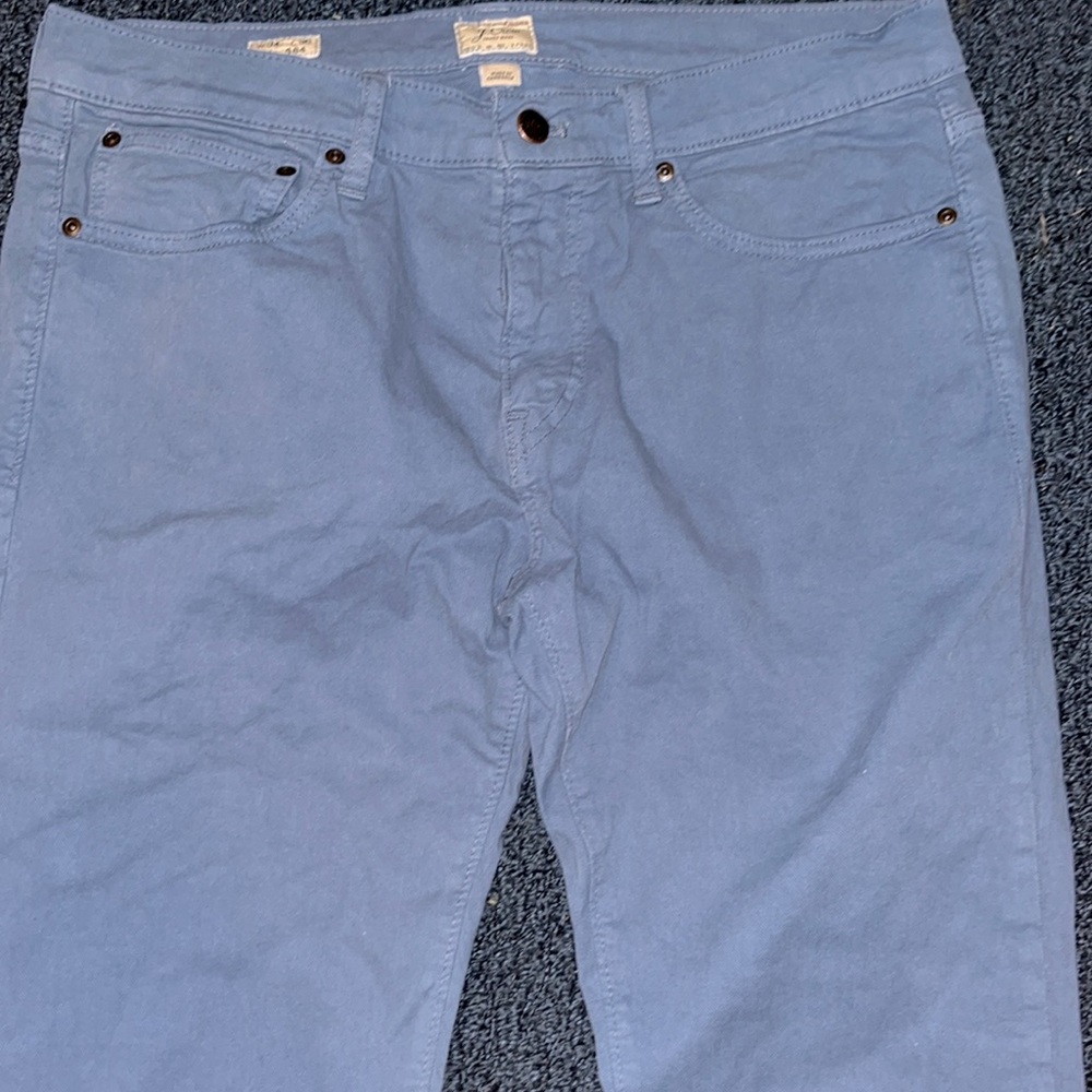 JCrew Slit fit 484 stretch denim pants